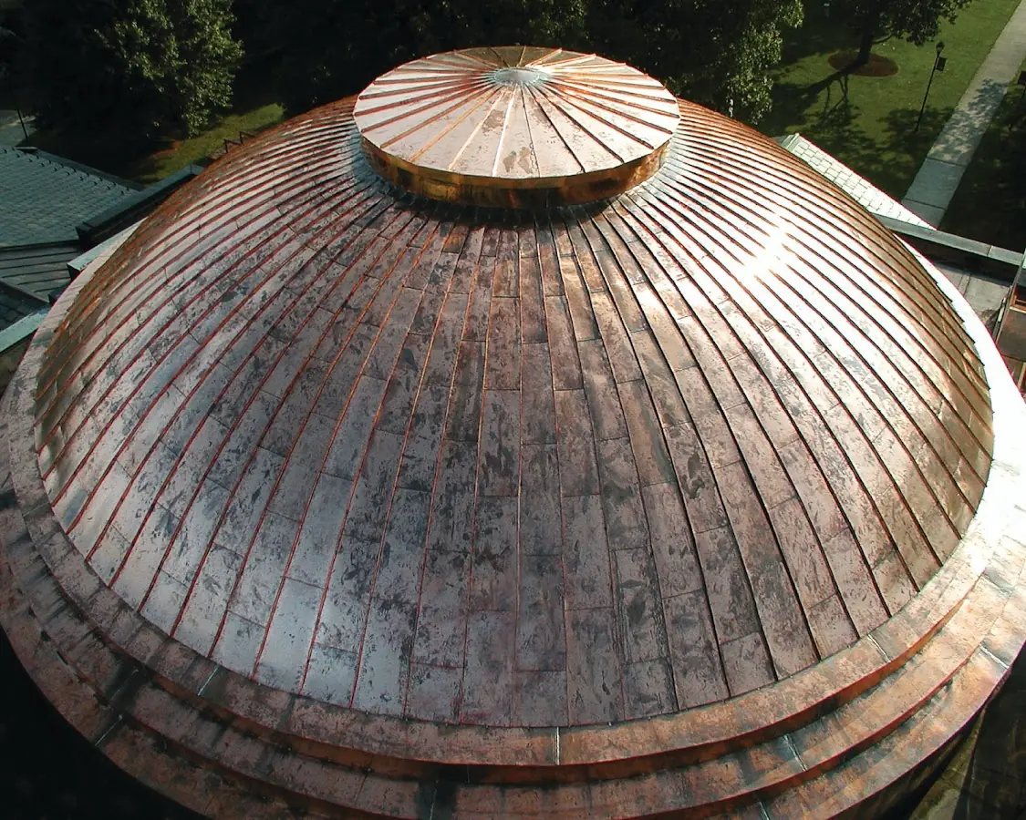 Craftsman Roofing crew installing a new roof in Sayre Woods